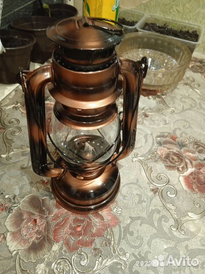 Керосиновая лампа летучая мышь СССР