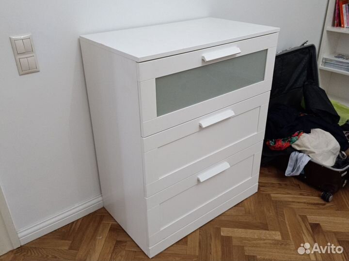 Комод IKEA Бримнэс белый