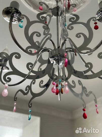 Люстра потолочная бу