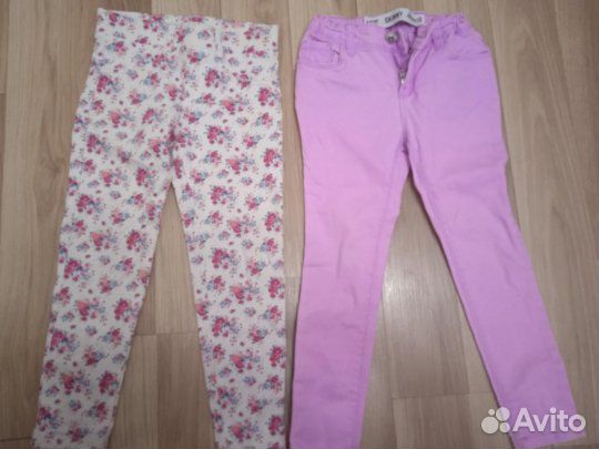 Джинсы для девочки 110