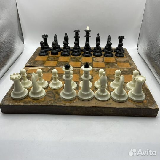 Шахматы Настольная Игра СССР Винтаж Ретро