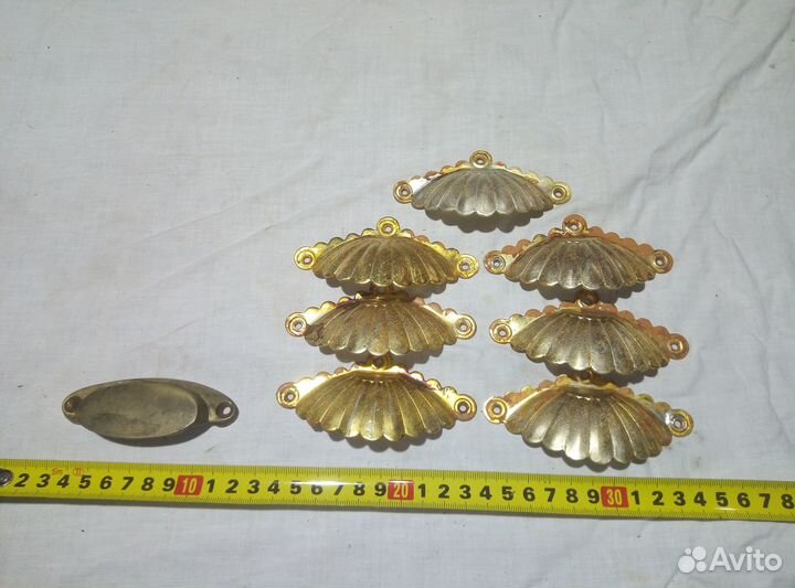 Фурнитура ручки ракушки замок