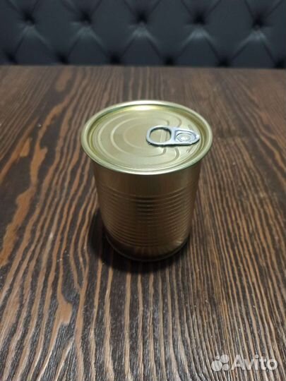 Жестяная банка N 9 для консервирования