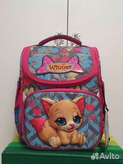 Рюкзак школьный для девочки новый