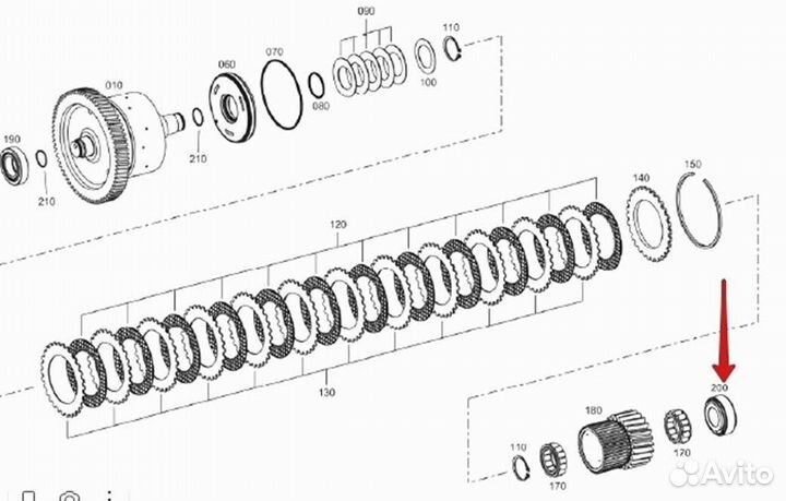 Подшипник ZF