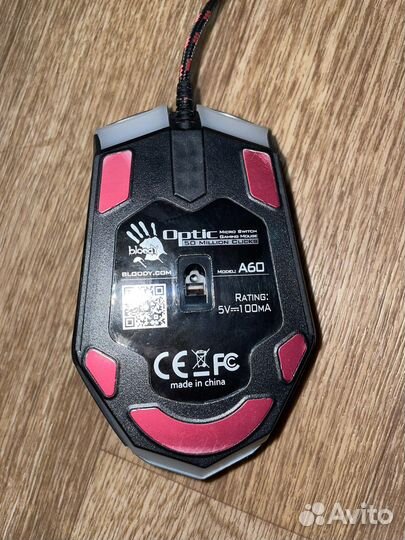 Игровая клавиатура и мышь bloody