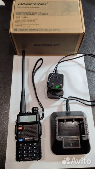 Рация Baofeng UV-5R 8w прошитая на все частоты