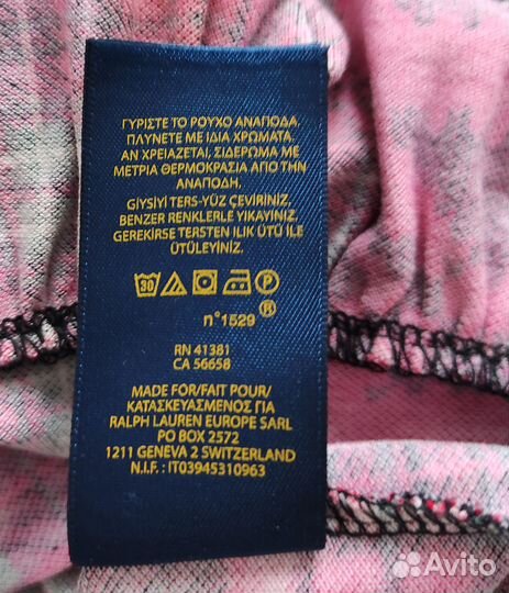 Платье на 6 лет бренд - Ralf Lauren