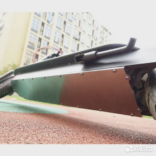 Защита дна Xiaomi Mijia M365 PRO / PRO 2 из нерж