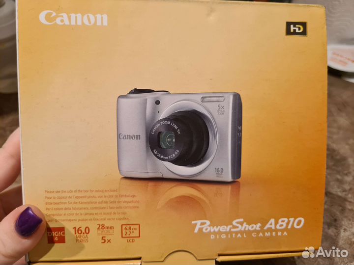 Фотоаппарат canon PowerShot A810