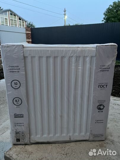 Радиатор отопления стальной панельный