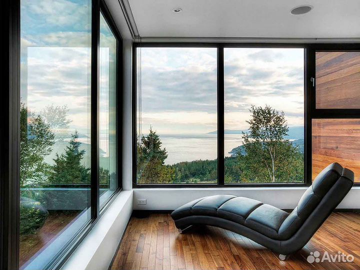 Ремонт окон, стеклопакет шумозащитный RAL3088