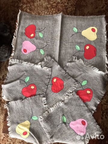 Набор салфеток, ручная работа