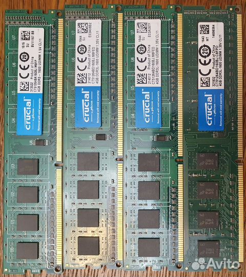 Оперативная память ddr3 и ddr4