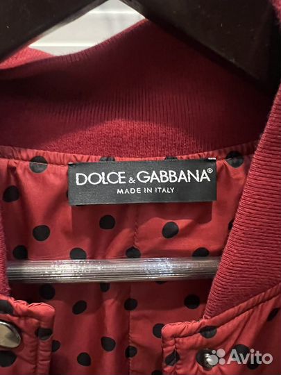 Бомбер Dolce gabbana оригинал