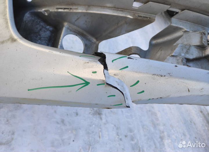 Бампер передний Skoda Octavia 2014