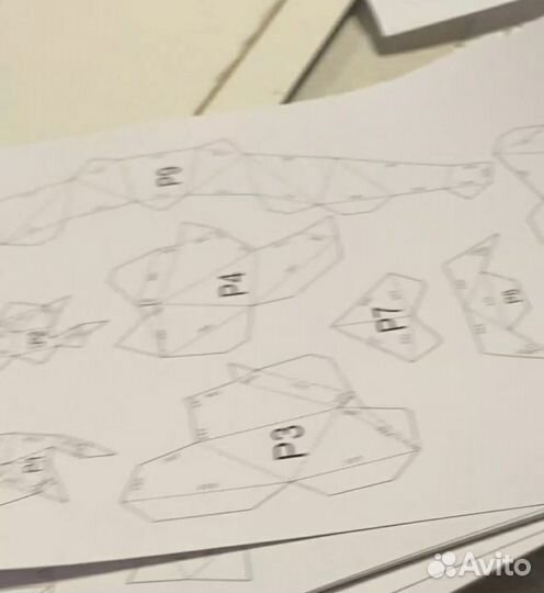 Паперкрафт. Бумажная модель. Конструктор 3Д