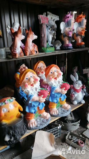 Изготавление копилок и садовых фигур