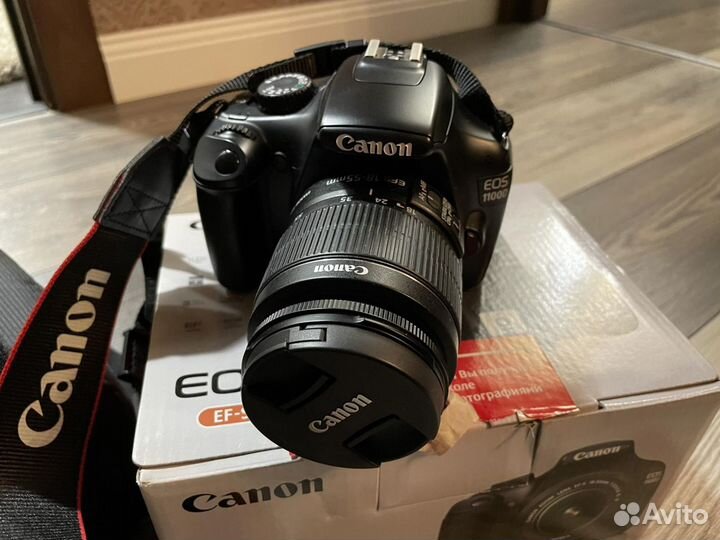 Зеркальный фотоаппарат canon 1100d