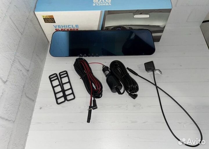 Видеорегистратор зеркало / 1080 full hd