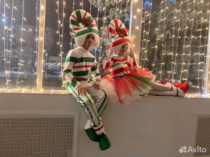 Костюм для аниматора Новогодние Леденцы