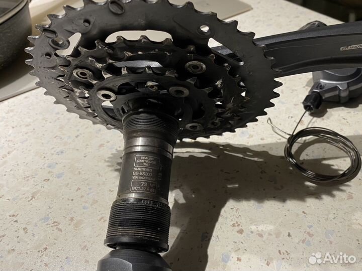 Система с передним переключателем Shimano Alivio