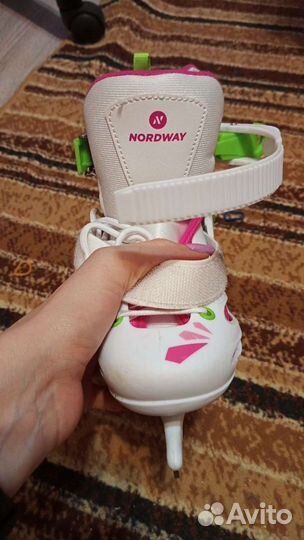 Коньки детские раздвижные Nordway 27-30