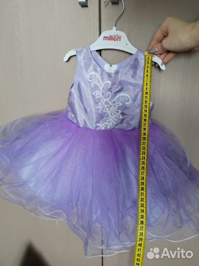 Платье для девочки 68 74