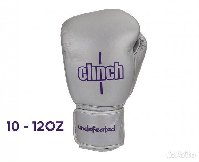 Боксерские перчатки Clinch Undefeated 10-18 унций
