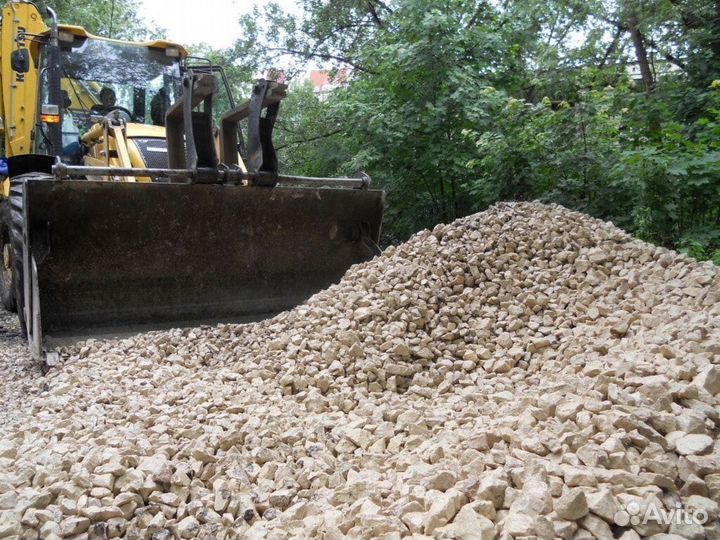Щебень доломитный под подушку