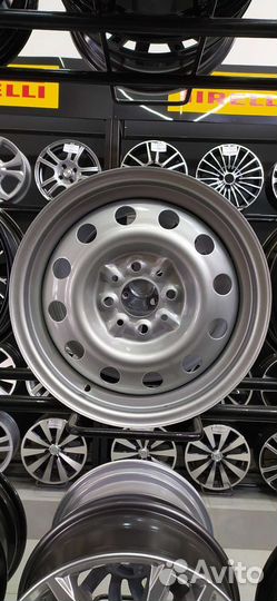 Штампованные диски r14 4*98 ет35 цо 58.5