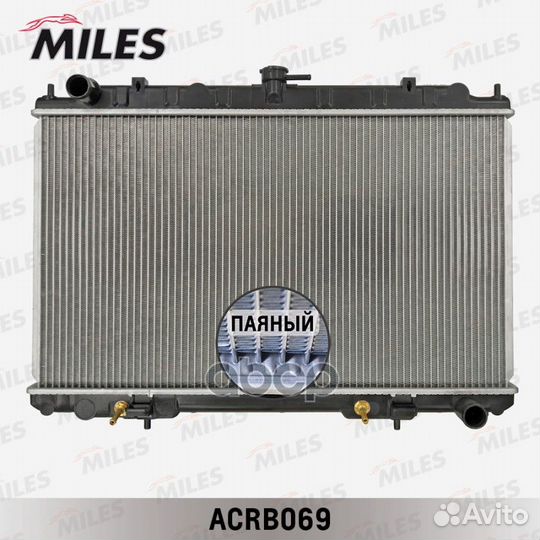 Радиатор miles nissan maxima 2.0/3.0 99- acrb06