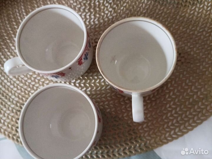 Сервиз кофейный СССР виноград(не цельный набор)