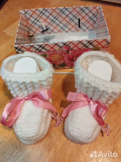 Пинетки вязаные