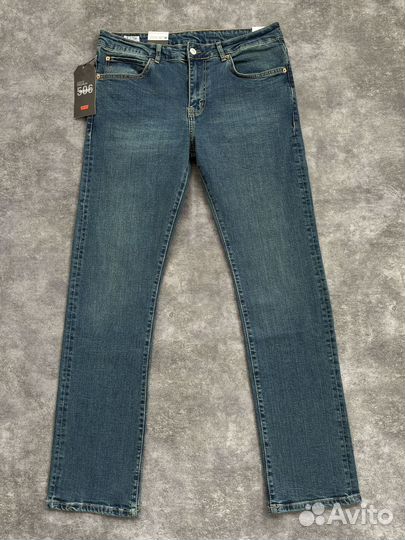 Levi's 506 Emerald blue New Бельгия