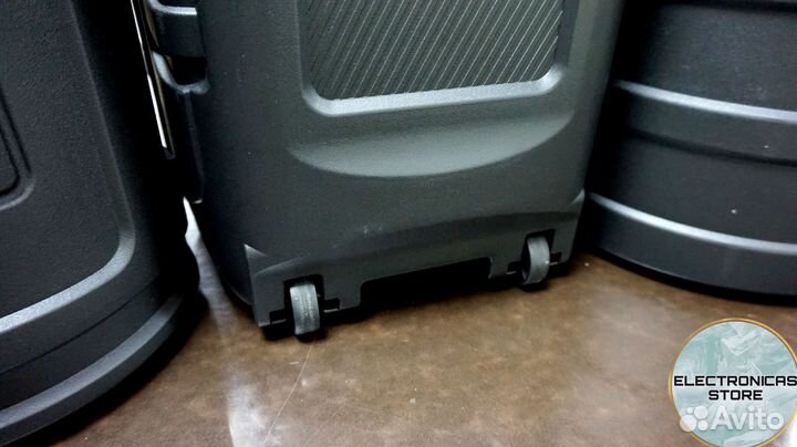 Колонка Огромная с Микрофоном зкс8210 Ярко-Беже