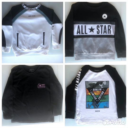 Толстовка детская Converse Next Quiksilver