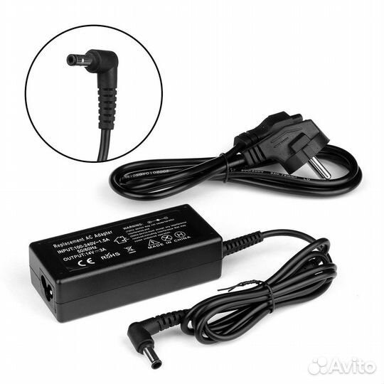 Блок питания, зарядка Dell 1700FP, 1703FP, Samsun