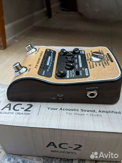 Zoom AC-2 процессор для акустической гитары