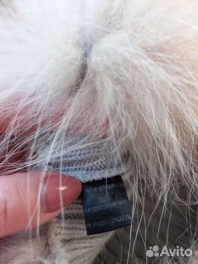 Шапка женская Натуральный мех лисы