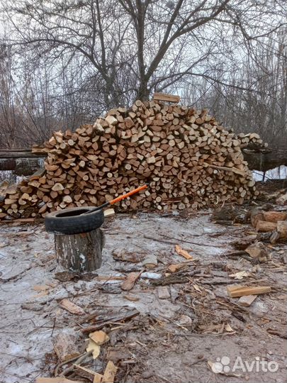 Дрова колотые