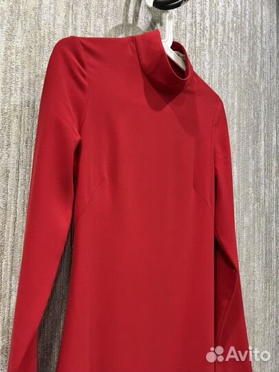 Платье женское красное