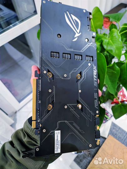 Видеокарта Asus GTX 1070 Ti Rog Strix OC 8 Гб