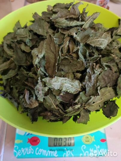 Мята сушеная