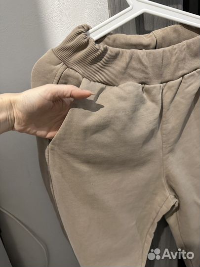 Хлопковый костюм из футера 3-х нитки