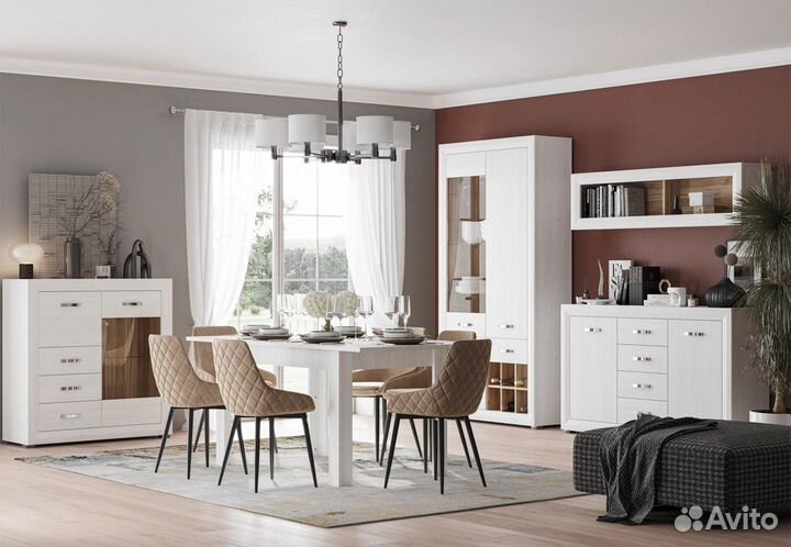 Тумба Мальта B136-KOM1W1K3S лиственница сибирская