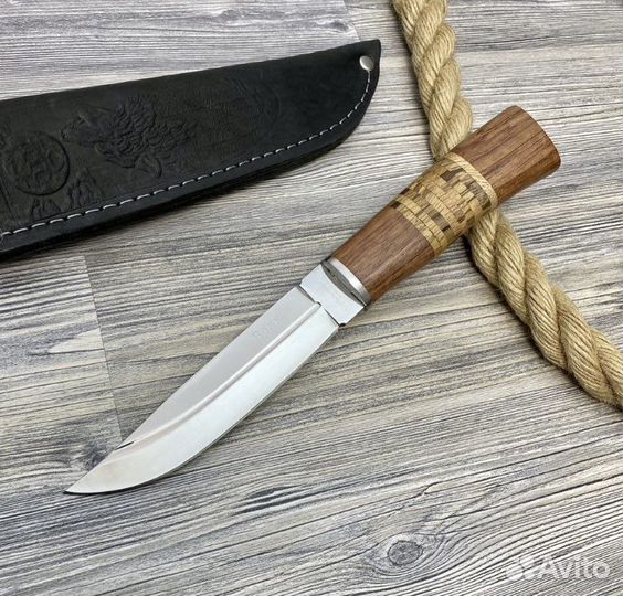 Нож охотничий. финка
