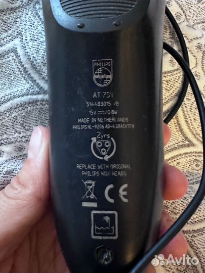 Бритва электрическая philips AT 751. На запчасти