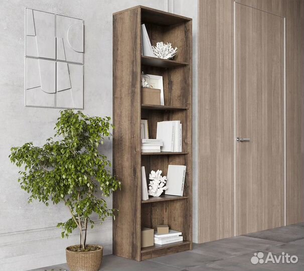 Открытый стеллаж Непо REG60, дуб монастырский