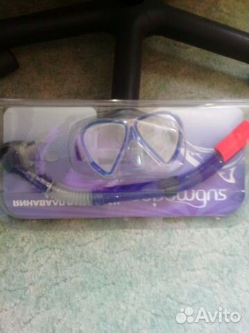 Набор для плавания маска+ трубка